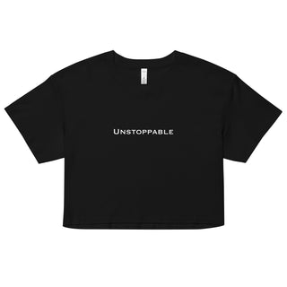Unstoppable Crop Top- Black