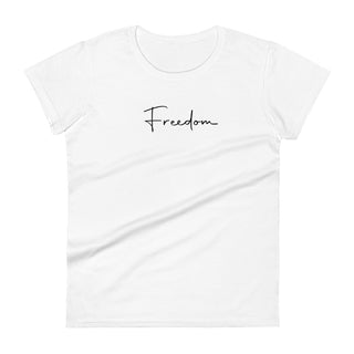 Freedom - Women's short sleeve t-shirt- White